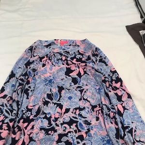 Long sleeve ruffle top